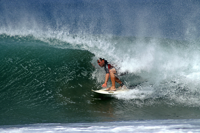 Beach break at Rio Colorado, Nicaragua